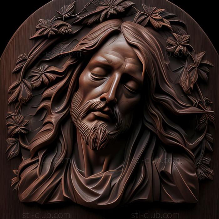 3D model st jesus (STL)